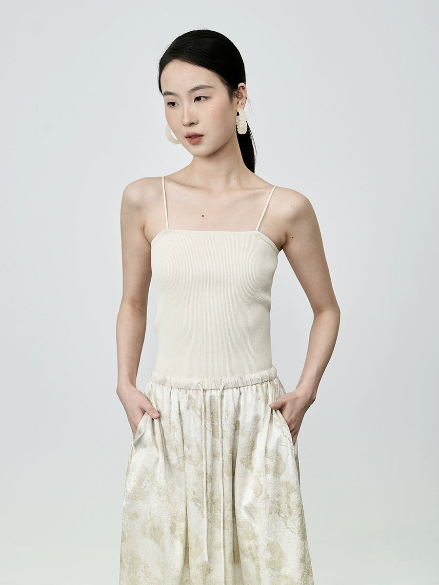 Chaleco de tirantes de cuatro colores CAREMIND para mujer, fino, anti-luz y exterior fino, con parte superior sin mangas 