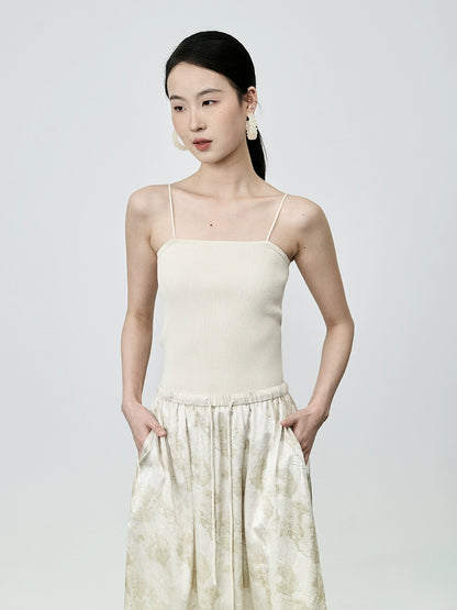 Chaleco de tirantes de cuatro colores CAREMIND para mujer, fino, anti-luz y exterior fino, con parte superior sin mangas 