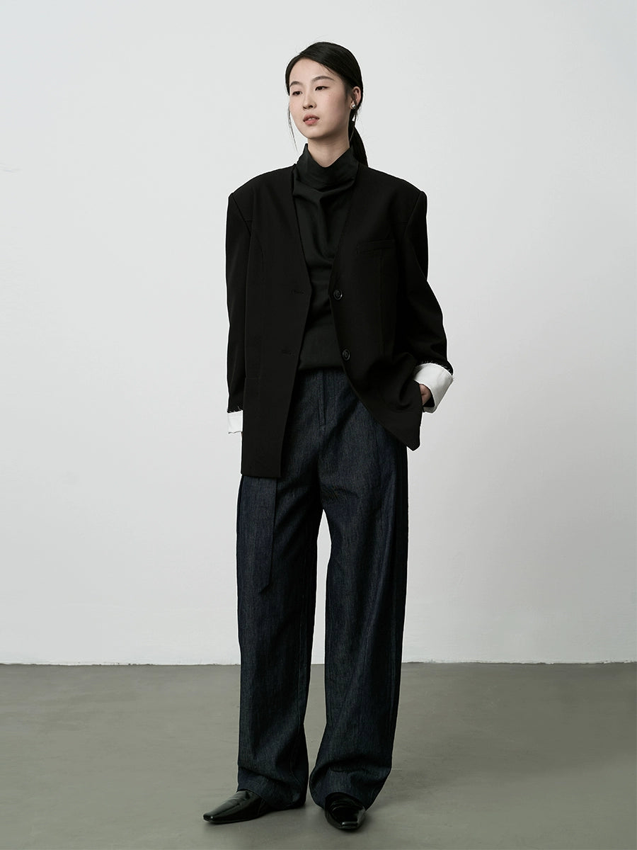 Camisa de manga larga con cuello oscilante y microtalla francesa de tencel suave de CAREMIND, blusa de moda blanca para mujer 