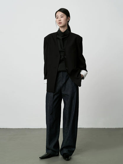 Camisa de manga larga con cuello oscilante y microtalla francesa de tencel suave de CAREMIND, blusa de moda blanca para mujer 