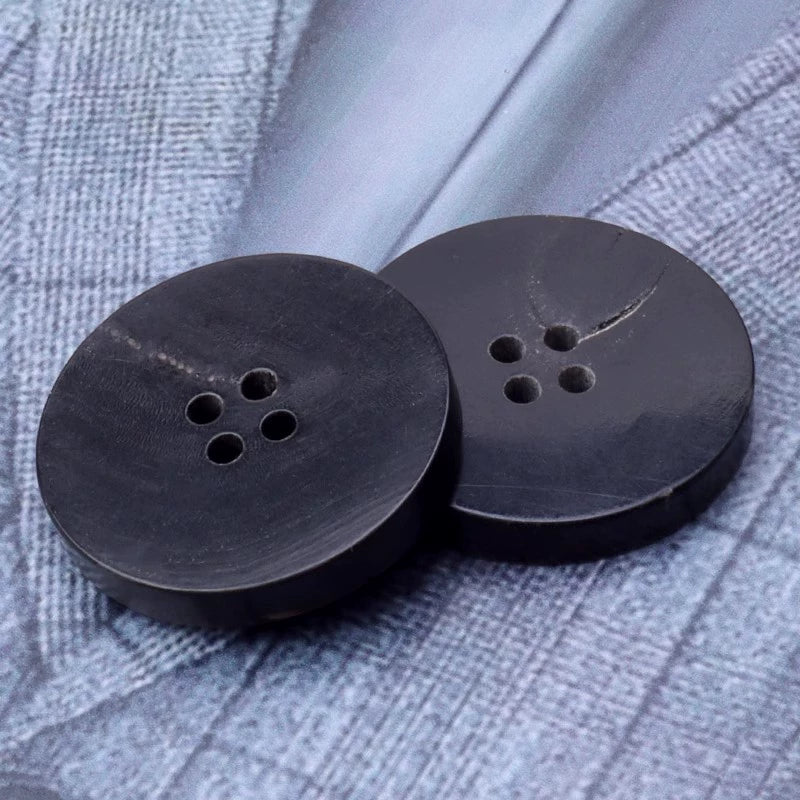 3461★  Real horn buttons round button top women's coat trench coat buttons men's clothes pants suit button accessories