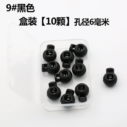 3534★ Nueva hebilla de ajuste de campana colgante de plástico, hebilla de resorte, hebilla de ajuste elástico, hebilla de cuerda, hebilla de cuerda pasante, hebilla de nariz de cerdo, chaqueta de plumas