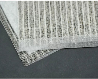 3922★ Forro de pecho, almohadilla de pecho, forro de tela de parche de algodón de pecho, abrigo de traje, forro de carbono negro, forro de cáñamo, forro de pecho, forro de accesorios de ropa