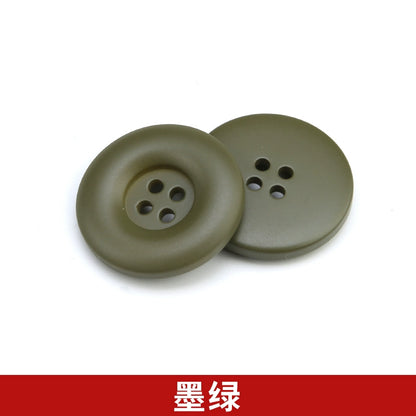 3312★  High-end exquisite resin buttons fashion woolen coat coat trench coat four-eye buttons clothes west decorative buttons