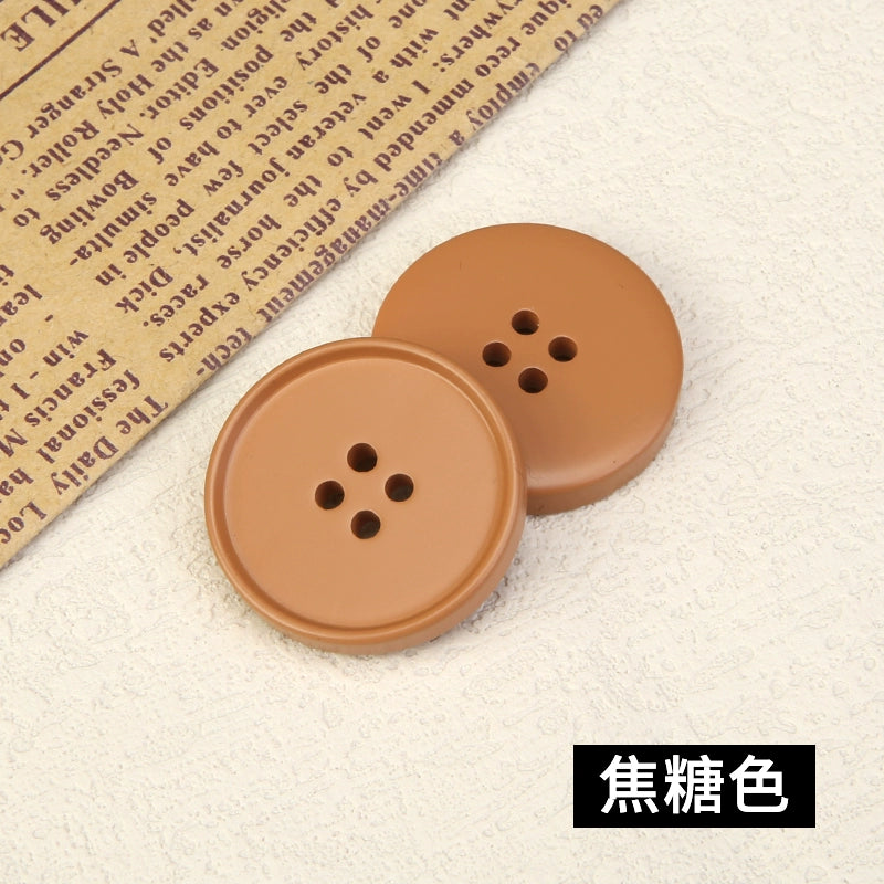 3290★  woolen clothes cashmere women's buttons high-end resin buttons coat buttons high-end sweater shirt cardigan jacket buttons