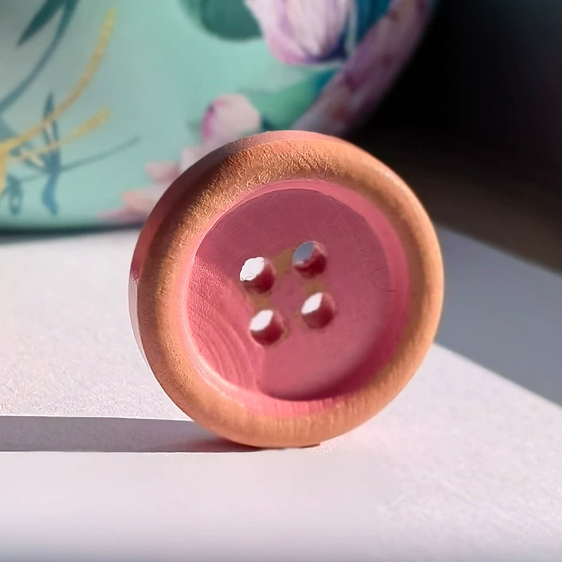 3378★  Vintage two-tone shirt buttons shirt wooden buttons wood buttons suit suit jacket sweater handmade white buttons