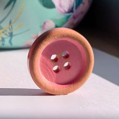 3378★  Vintage two-tone shirt buttons shirt wooden buttons wood buttons suit suit jacket sweater handmade white buttons