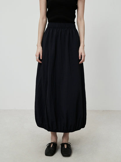 CAREMIND Ensemble de luxe moderne et léger, chemise à manches courtes et col superposé, jupe bourgeon, ensemble deux pièces