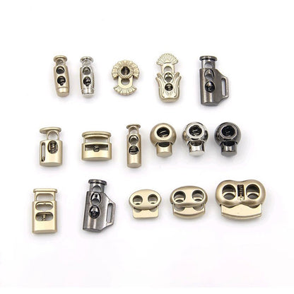 3542★ Hebilla de ajuste de campana de metal, hebilla de resorte de contracción de carga de suéter, hebilla de ajuste elástico, hebilla de cuerda, hebilla de cuerda, hebilla de nariz de cerdo