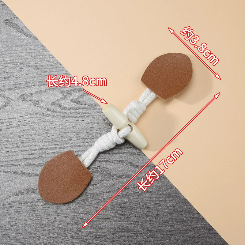 3279★  Coat horn buttons woolen cashmere jacket trench coat buttons to buttons men's and children's sweaters high-end wooden buttons