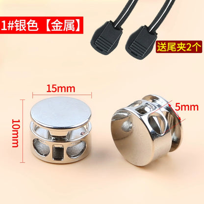 3535★ Botón de hebilla de resorte de metal para pantalones, hebilla de ajuste de banda elástica, cuerda de tope, botón de nariz de cerdo, botón de cierre de pie para pantalones de suéter