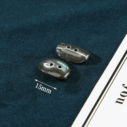 3341★  Shell shirt buttons high-end women's clothes cardigan shirt round buttons versatile children's baby buttons men