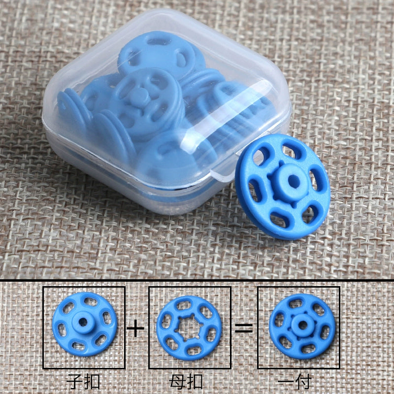 3484★ Botón oculto de plástico invisible transparente para madre e hijo, camisa con botones antiluz, cárdigan, ropa de bebé, botón a presión