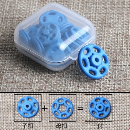 3484★ Botón oculto de plástico invisible transparente para madre e hijo, camisa con botones antiluz, cárdigan, ropa de bebé, botón a presión