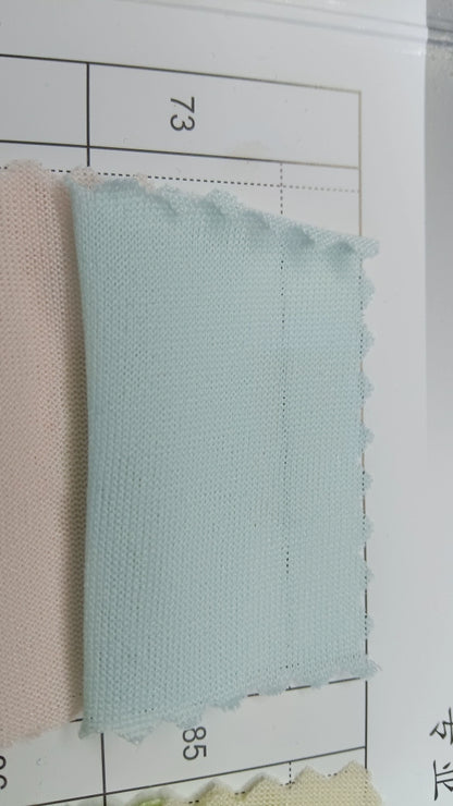 3905 Tejido elástico de verano, tejido fino de punto, forro de falda, tejido de imprimación absorbente de sudor, tejido de punto de una sola cara de alta elasticidad 8031