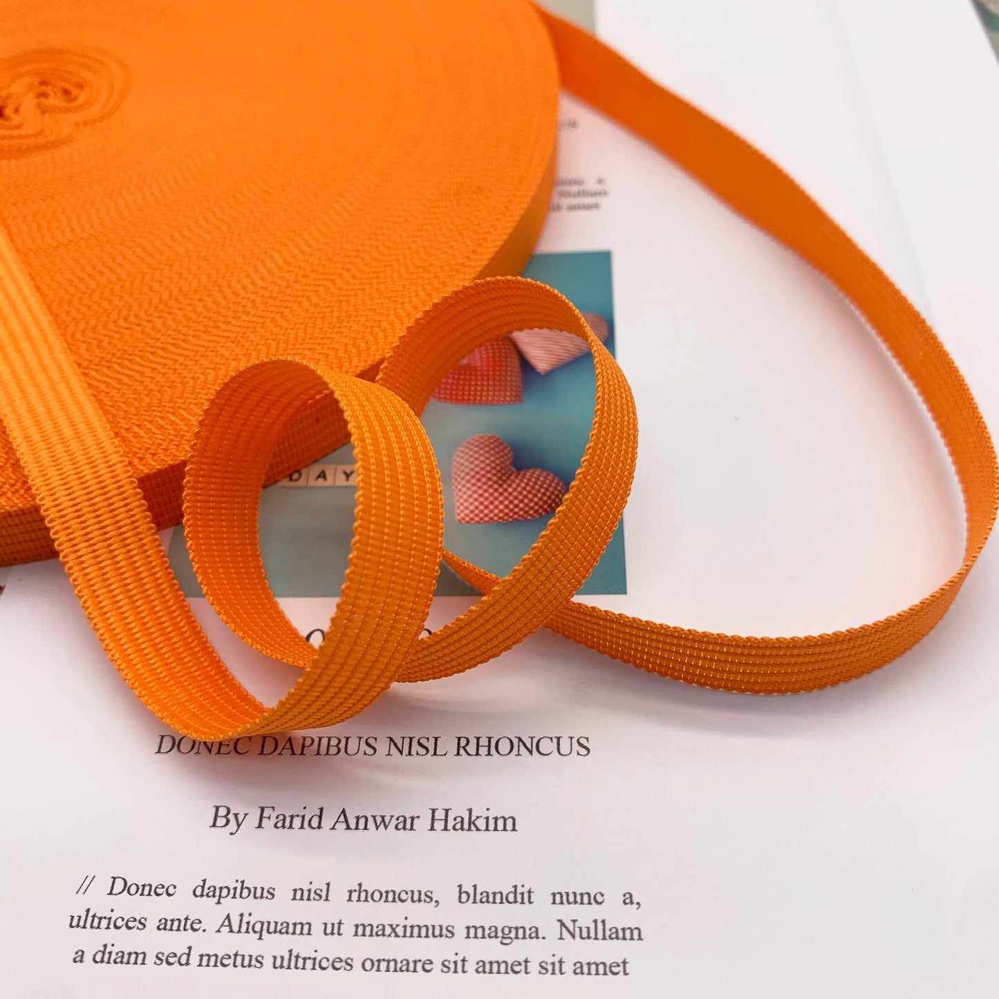 3883  Spot 30 colors 1cm non-elastic horse strap color back collar pressure strip webbing neckline strap side strip clothing accessories