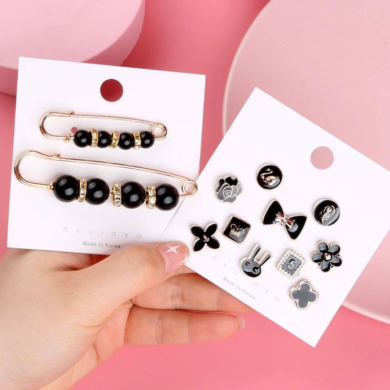 3507★ Artefacto de colección de cintura, alfiler de botón, circunferencia de cintura de pantalón, botón de ajuste más pequeño, cintura de pantalón, botón elástico de falda, botón anti-luz y oculto