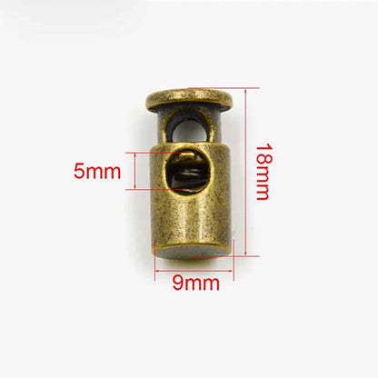 3547★ Hebilla de resorte de metal para chaqueta, cuerda elástica, hebilla de ajuste de banda elástica, hebilla de nariz de cerdo, hebilla de cuerda fija, hebilla de ajuste, botón de cordón