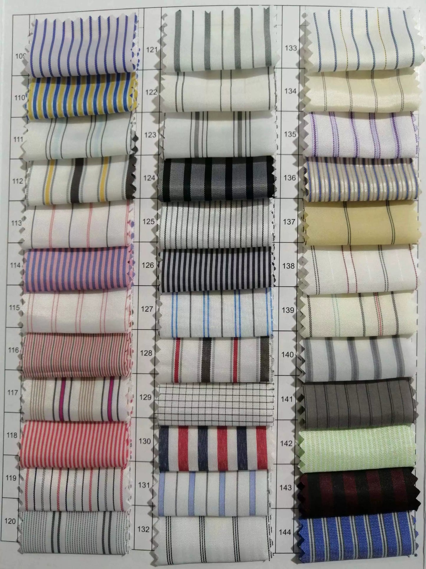 3897 Forro de manga de tela a rayas de color, forro de tela estampada con patrón oscuro para puños de traje