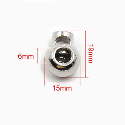 3547★ Hebilla de resorte de metal para chaqueta, cuerda elástica, hebilla de ajuste de banda elástica, hebilla de nariz de cerdo, hebilla de cuerda fija, hebilla de ajuste, botón de cordón