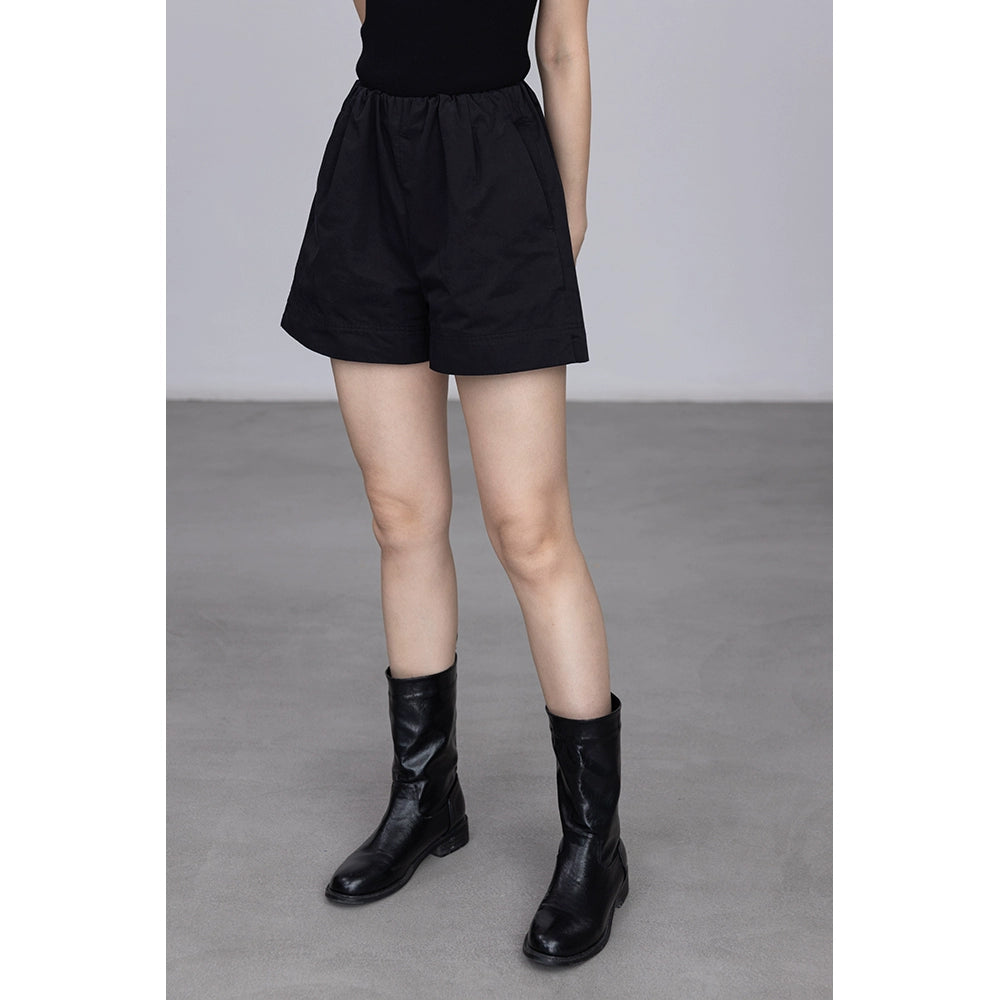 [Oferta especial por tiempo limitado] Pantalones cortos casuales versátiles de dos entradas de verano para niños, pantalones nuevos de cinco puntos de color sólido para mujeres 