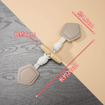 3499★ Botones de cuerno para abrigo, chaqueta de lana de cachemira, botones para gabardina para suéteres de hombres y niños, botones de madera de alta gama