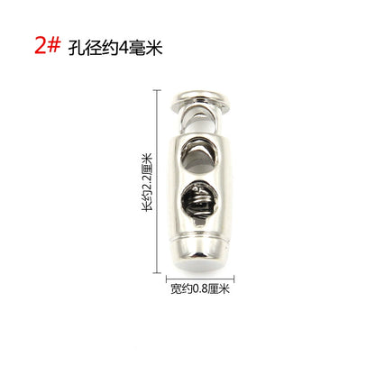 3542★ Hebilla de ajuste de campana de metal, hebilla de resorte de contracción de carga de suéter, hebilla de ajuste elástico, hebilla de cuerda, hebilla de cuerda, hebilla de nariz de cerdo