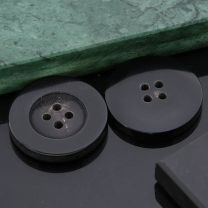 3417★  Real horn buttons clothes decorative buttons men and women trench coat coat sweater jacket top suit pants four-eye buttons