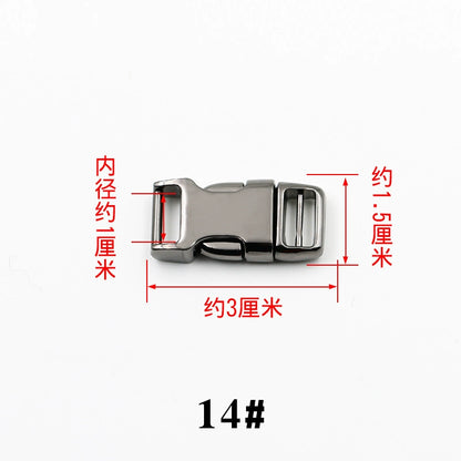 3526★ Hebilla de mochila con cierre de equipaje Hebilla de ajuste de bolsa Hebilla de herraje de metal Hebilla de accesorios para bolsa de cintura Hebilla de mochila