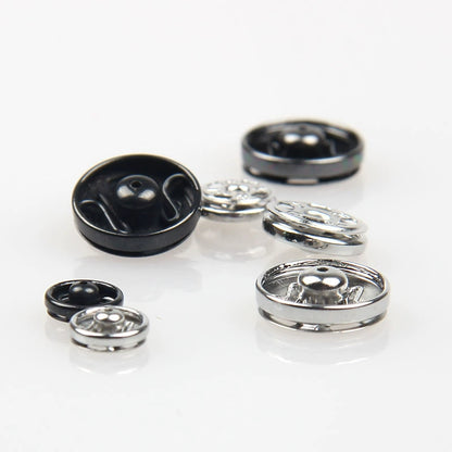 3480★ Botón de metal oculto, botón de camisa antiluz, botón invisible, botón a presión para niños, botón para niños pequeños y madres