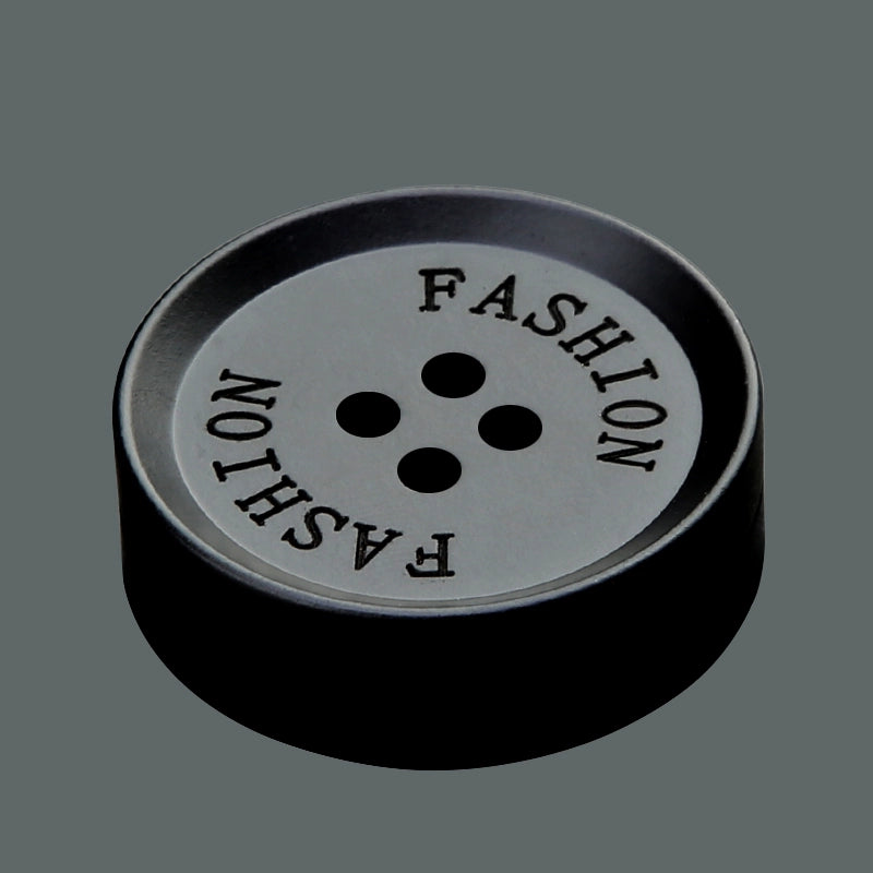 3467★ Botones de resina versátiles para abrigos, suéteres, cárdigans, botones exquisitos, botones de traje negro para hombres y mujeres