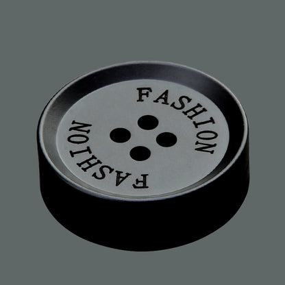 3467★ Botones de resina versátiles para abrigos, suéteres, cárdigans, botones exquisitos, botones de traje negro para hombres y mujeres