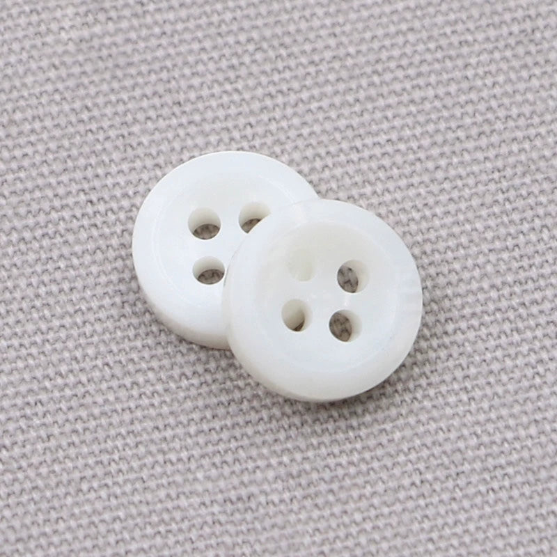 3355★  Versatile Round River Shell Button Button Men's and Women's Clothes Shirt Shirt Button Cardigan Button Decorative Clothing Accessories