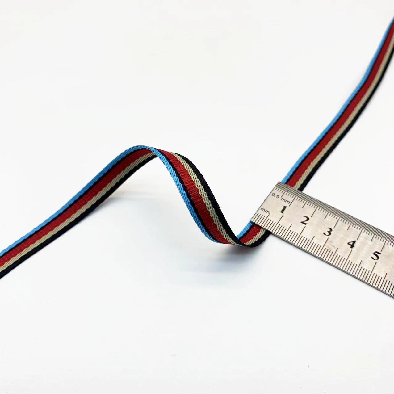 3885 Spot 1cm Accesorios de cintas de rayas, tiras para dobladillos, tiras para ribetes de pantalones, tiras laterales para ropa, textiles para el hogar, zapatos y sombreros Cintas DIY