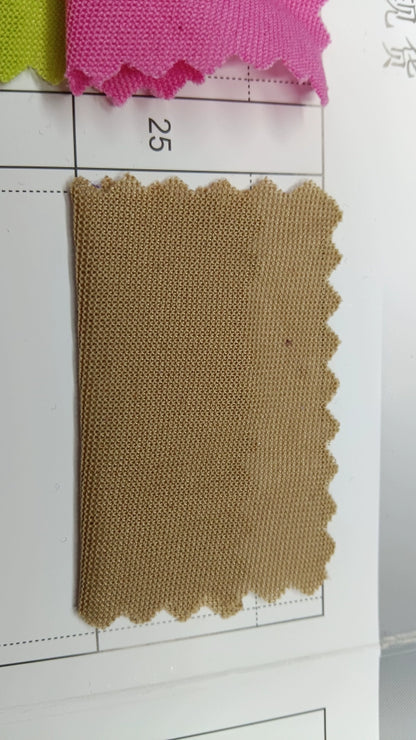 3905 Tejido elástico de verano, tejido fino de punto, forro de falda, tejido de imprimación absorbente de sudor, tejido de punto de una sola cara de alta elasticidad 8031