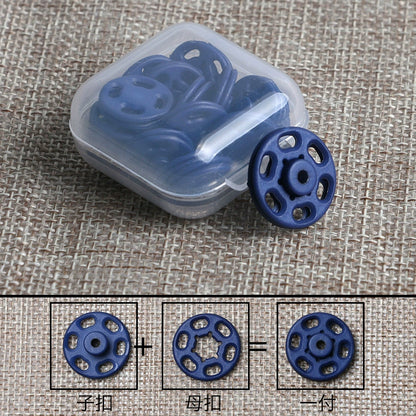 3484★ Botón oculto de plástico invisible transparente para madre e hijo, camisa con botones antiluz, cárdigan, ropa de bebé, botón a presión