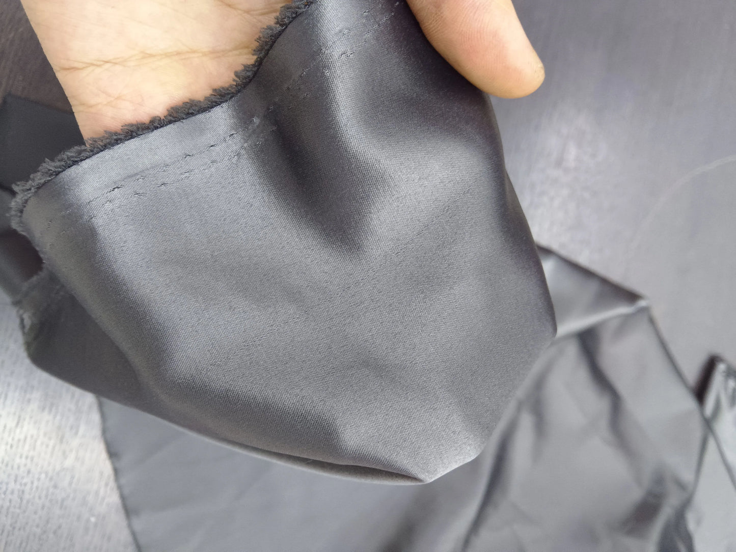 3893 satén satén forro brillante mate imitación seda Hanfu cheongsam tela estilo chino vestido de alta gama 8017