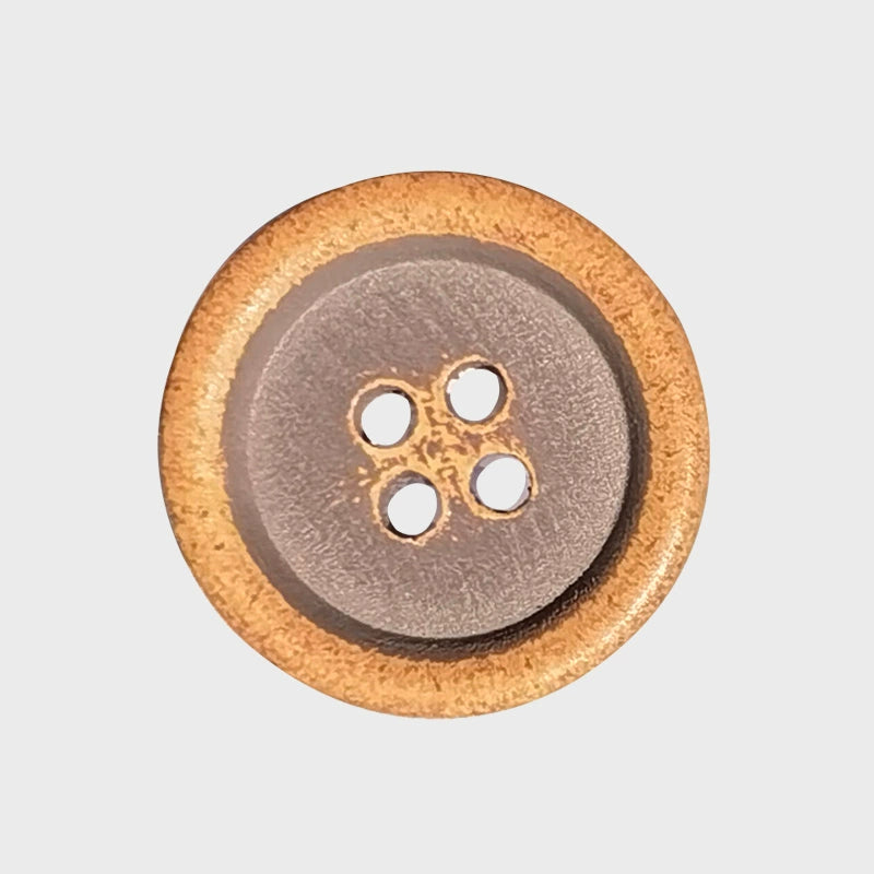 3378★  Vintage two-tone shirt buttons shirt wooden buttons wood buttons suit suit jacket sweater handmade white buttons