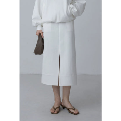 [Oferta por tiempo limitado] Suéter blanco con media cremallera CAREMIND para mujer, traje premium de temperamento de otoño 2024 