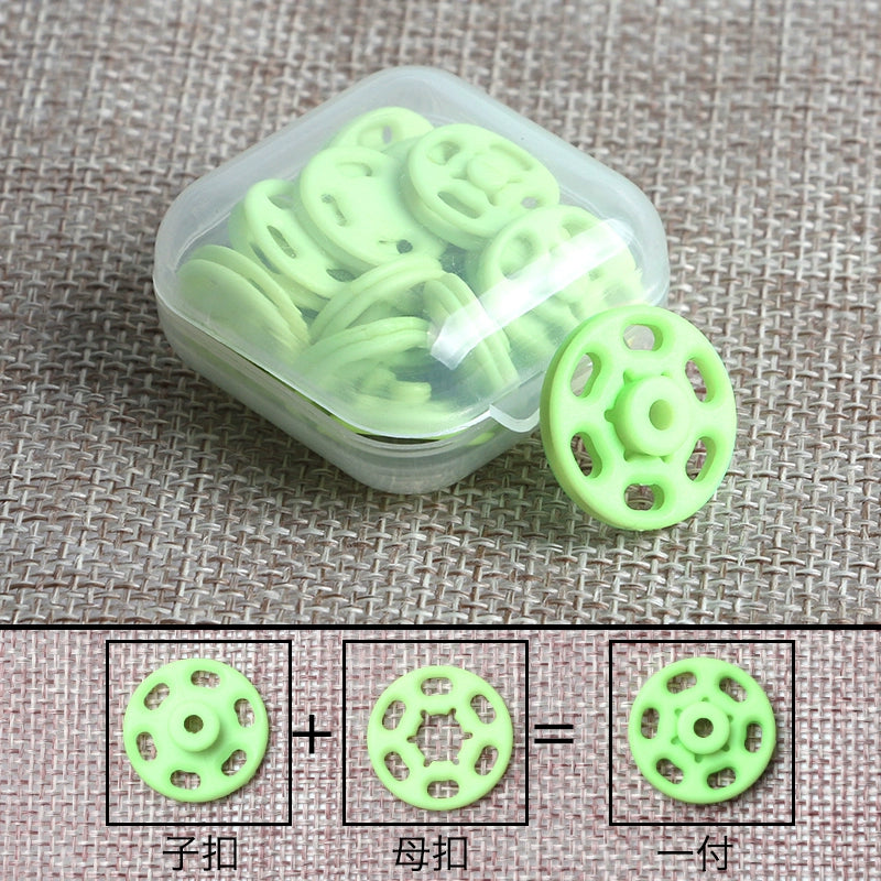 3484★ Botón oculto de plástico invisible transparente para madre e hijo, camisa con botones antiluz, cárdigan, ropa de bebé, botón a presión