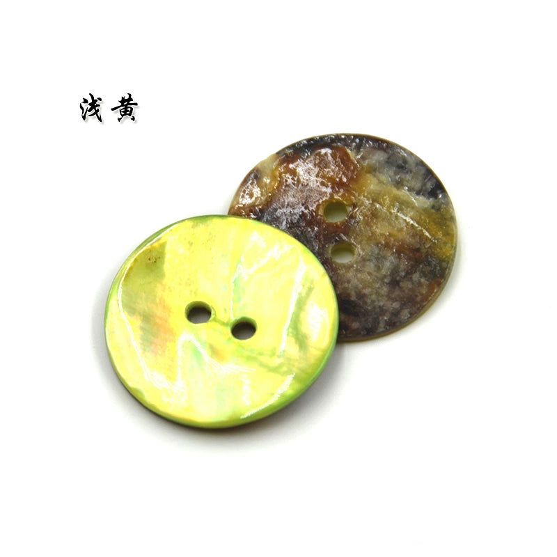 3321★ Handmade Color Shell Button Maspell Button Shirt Button Jacket Sweater Button Clothes Button Decorative DIY Material