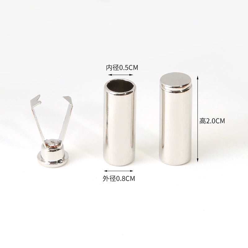 3548★ Hebilla de cabeza de metal de cuerda para ropa, pantalones, accesorios de cabeza de cuerda, suéter extraíble, sombrero, cuerda, pantalones deportivos, cordón de cintura, colgante