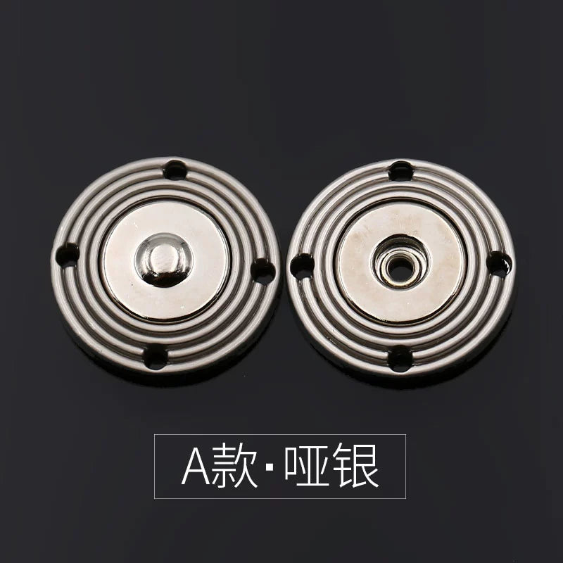 3476★ Abrigo con botón oculto y botón a presión redondo para mujer, gabardina con botones de lana de visón y cachemira, botones de lana para niño y madre