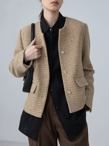 [Cayendo en el otoño] Camisa negra CAREMIND Premium Sense MAX Top minimalista misterioso y capaz Otoño 