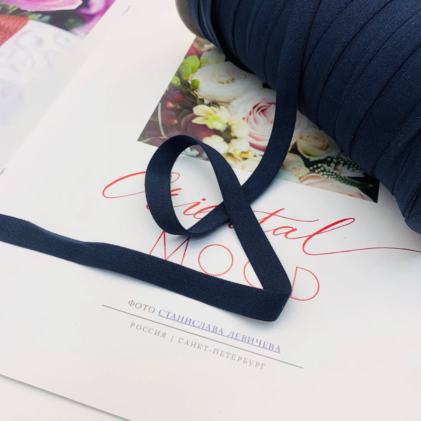 3882 52 colores punto 1cm cinta elástica color espalda cuello tira de presión escote correa borde lateral tira de presión accesorios de ropa