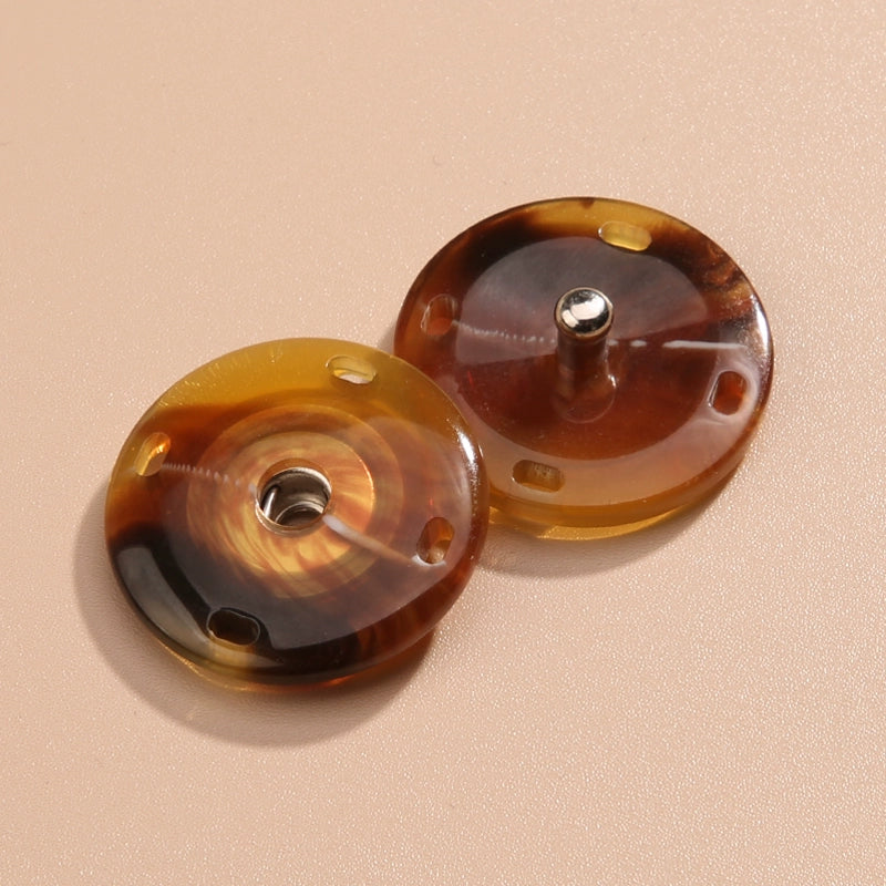 3479★ Abrigo versátil con botones ocultos para ropa de hombre y mujer con botones a presión, cárdigan de lana de cachemira con botones a presión, botones invisibles para niño y madre, botones de resina.