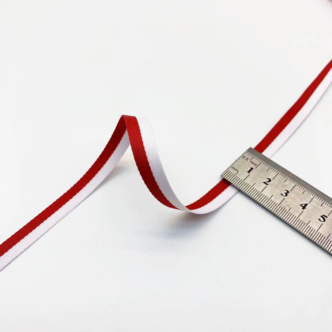 3885 Spot 1cm Accesorios de cintas de rayas, tiras para dobladillos, tiras para ribetes de pantalones, tiras laterales para ropa, textiles para el hogar, zapatos y sombreros Cintas DIY