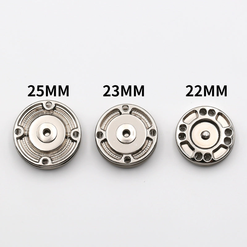 3476★ Abrigo con botón oculto y botón a presión redondo para mujer, gabardina con botones de lana de visón y cachemira, botones de lana para niño y madre