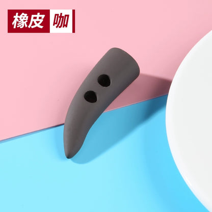 3275★  Pearlescent resin horns, horns, tips, buttons, coat, cashmere wool jacket, buttons, sweater, high-end clothes buttons