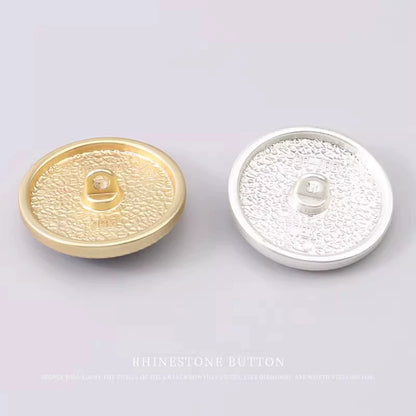 3256★  Coat buttons high-end clothes jacket sweater trench coat top metal buttons gold black round decorative accessories buttons